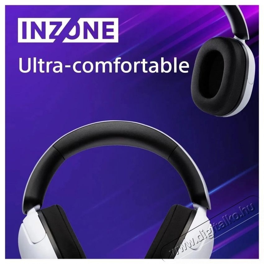 SONY Inzone H3 Black Fejhallgat&oacute; Audio-Video / Hifi / Multim&eacute;dia - F&uuml;l &eacute;s Fejhallgat&oacute;k - Fejhallgat&oacute; - 530115
