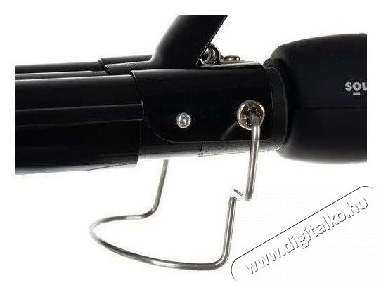 Soulima 19389 Tripla hajs&uuml;tővas, ker&aacute;mia, 70-130 W, fekete Sz&eacute;ps&eacute;g&aacute;pol&aacute;s / Eg&eacute;szs&eacute;g - Haj&aacute;pol&aacute;s - Hajs&uuml;tővas / g&ouml;nd&ouml;r&iacute;tő - 510703