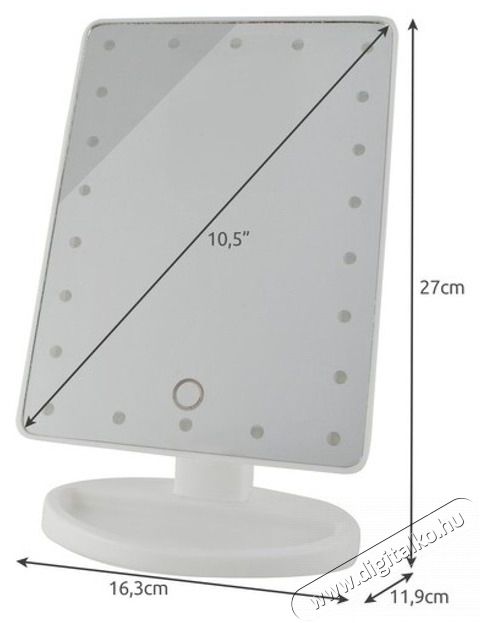 Soulima 22066 led-es kozmetikai t&uuml;k&ouml;r Sz&eacute;ps&eacute;g&aacute;pol&aacute;s / Eg&eacute;szs&eacute;g - T&uuml;k&ouml;r - 513501