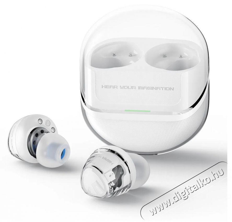 Soundpeats Clear Dot White Audio-Video / Hifi / Multim&eacute;dia - F&uuml;l &eacute;s Fejhallgat&oacute;k - F&uuml;lhallgat&oacute; - 510280