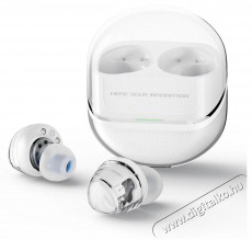 Soundpeats Clear Dot White Audio-Video / Hifi / Multim&eacute;dia - F&uuml;l &eacute;s Fejhallgat&oacute;k - F&uuml;lhallgat&oacute; - 510280