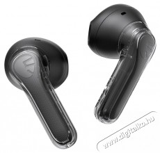Soundpeats Clear pods Black Audio-Video / Hifi / Multim&eacute;dia - F&uuml;l &eacute;s Fejhallgat&oacute;k - F&uuml;lhallgat&oacute; mikrofonnal / headset - 519193