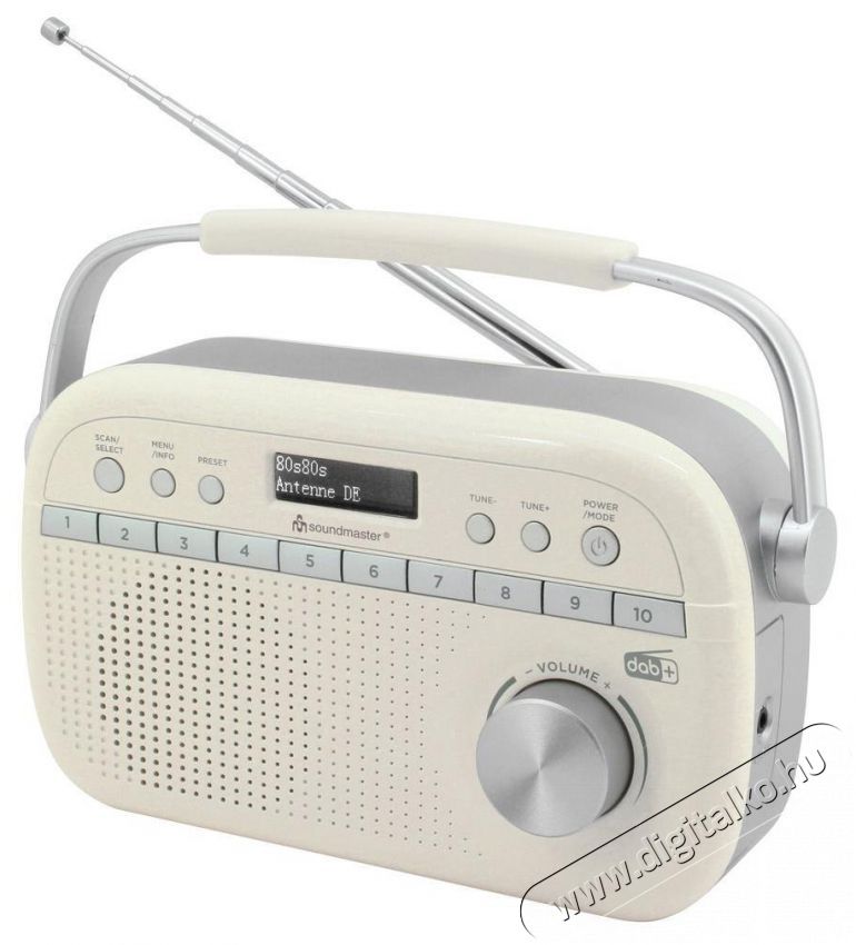 Soundmaster DAB280BE Audio-Video / Hifi / Multim&eacute;dia - Hordozhat&oacute; CD / DVD / Multim&eacute;dia k&eacute;sz&uuml;l&eacute;k - Hordozhat&oacute; CD / Multim&eacute;dia r&aacute;di&oacute;magn&oacute; / Boombox - 526152