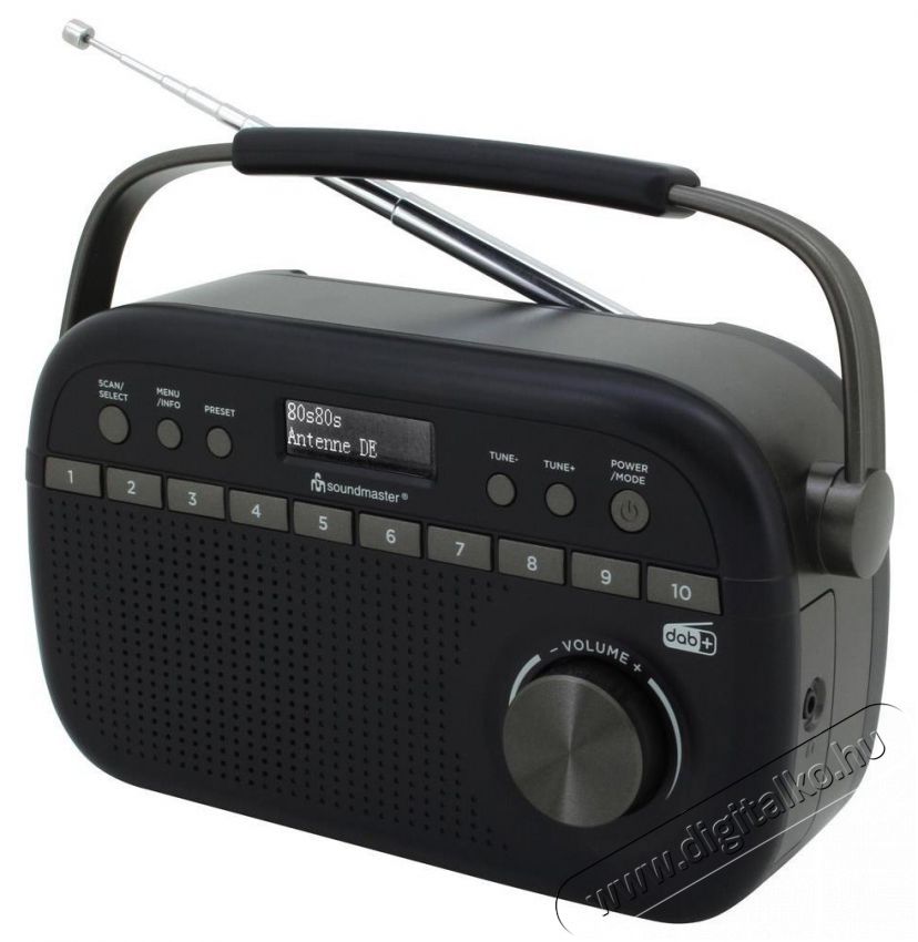 Soundmaster DAB280SW Audio-Video / Hifi / Multim&eacute;dia - Hordozhat&oacute; CD / DVD / Multim&eacute;dia k&eacute;sz&uuml;l&eacute;k - Hordozhat&oacute; CD / Multim&eacute;dia r&aacute;di&oacute;magn&oacute; / Boombox - 526142
