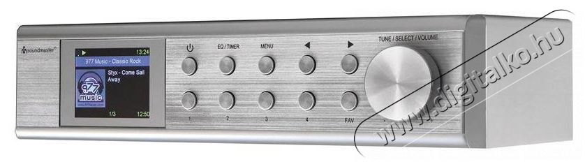 Soundmaster IR1500SI Audio-Video / Hifi / Multim&eacute;dia - Hordozhat&oacute; CD / DVD / Multim&eacute;dia k&eacute;sz&uuml;l&eacute;k - Hordozhat&oacute; CD / Multim&eacute;dia r&aacute;di&oacute;magn&oacute; / Boombox - 526151