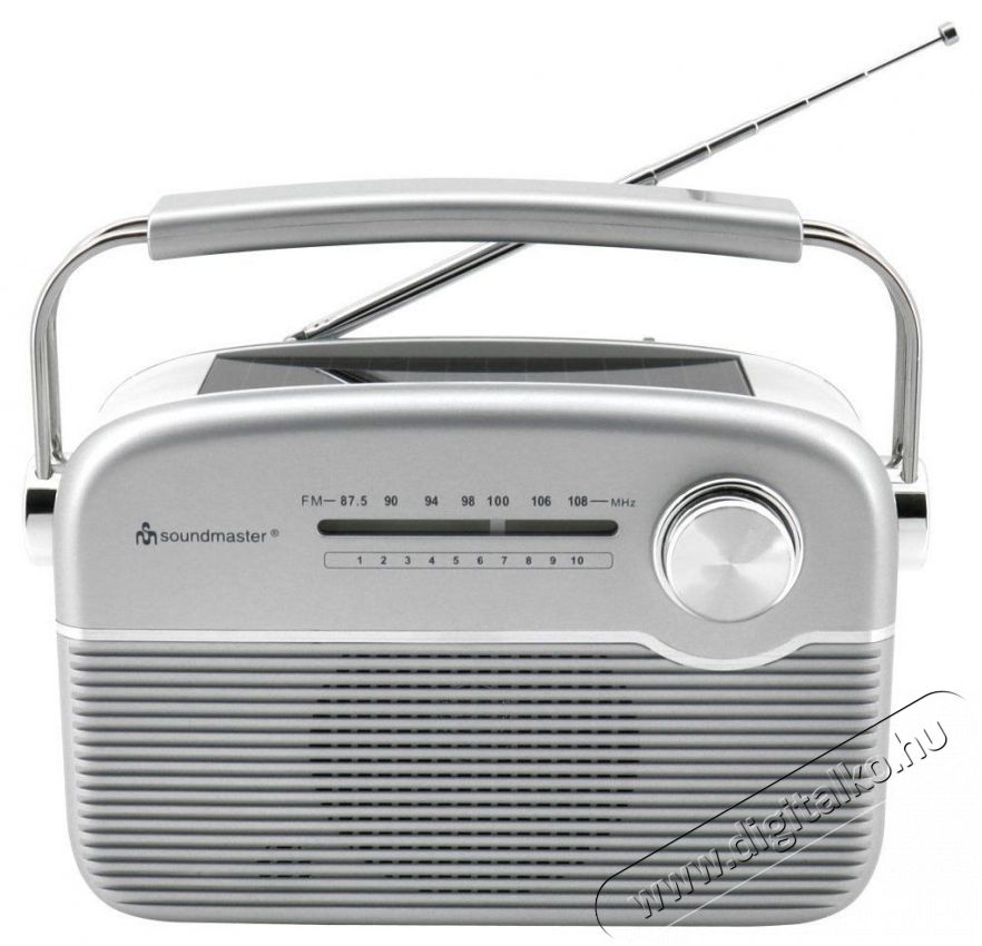 Soundmaster TR480SI Audio-Video / Hifi / Multim&eacute;dia - Hordozhat&oacute; CD / DVD / Multim&eacute;dia k&eacute;sz&uuml;l&eacute;k - Hordozhat&oacute; CD / Multim&eacute;dia r&aacute;di&oacute;magn&oacute; / Boombox - 526146