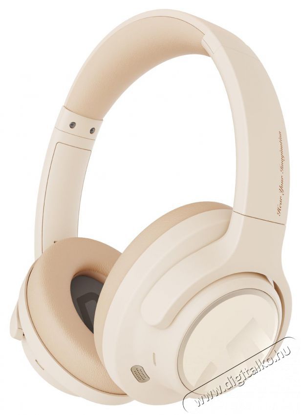 Soundpeats Space Pro Beige headset Audio-Video / Hifi / Multim&eacute;dia - F&uuml;l &eacute;s Fejhallgat&oacute;k - Fejhallgat&oacute; mikrofonnal / headset - 529088