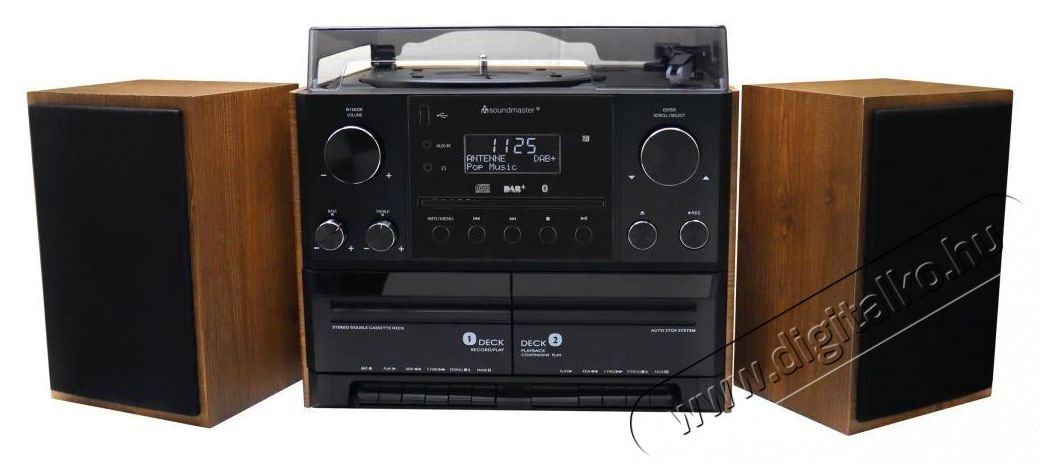 Soundmaster MCD5600BR Audio-Video / Hifi / Multim&eacute;dia - Hifi - Sztere&oacute; - &Ouml;ssze&aacute;ll&iacute;tott hifi szett - 526137
