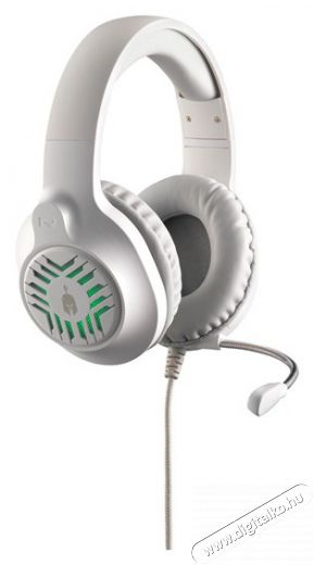 SPARTAN GEAR - Medusa Wired feh&eacute;r-sz&uuml;rke headset Audio-Video / Hifi / Multim&eacute;dia - F&uuml;l &eacute;s Fejhallgat&oacute;k - Fejhallgat&oacute; mikrofonnal / headset - 440070