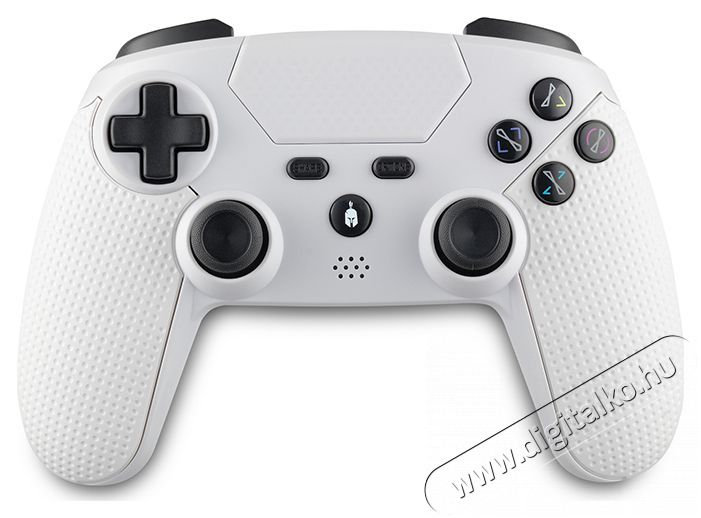 SPARTAN GEAR - Hoplite PS4 vezet&eacute;kes feh&eacute;r kontroller Iroda &eacute;s sz&aacute;m&iacute;t&aacute;stechnika - J&aacute;t&eacute;k konzol - Kontroller - 461648
