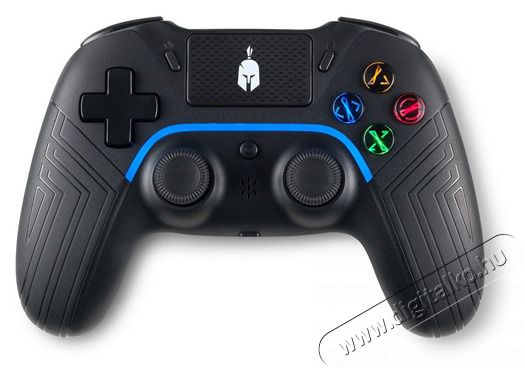 SPARTAN GEAR Aspis 4 PS4 fekete kontroller Iroda &eacute;s sz&aacute;m&iacute;t&aacute;stechnika - J&aacute;t&eacute;k konzol - Kontroller - 477363
