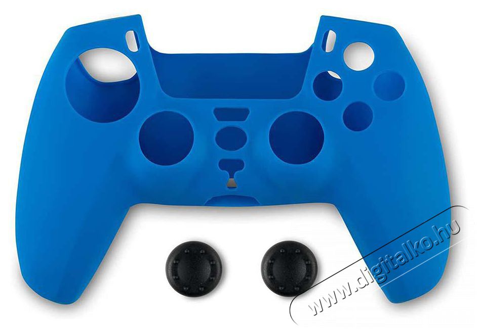 SPARTAN GEAR PS5 kontroller szilikon skin k&eacute;k + thumb grips Iroda &eacute;s sz&aacute;m&iacute;t&aacute;stechnika - Egy&eacute;b sz&aacute;m&iacute;t&aacute;stechnikai term&eacute;k - 497999