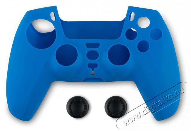 SPARTAN GEAR PS5 kontroller szilikon skin k&eacute;k + thumb grips Iroda &eacute;s sz&aacute;m&iacute;t&aacute;stechnika - Egy&eacute;b sz&aacute;m&iacute;t&aacute;stechnikai term&eacute;k - 497999