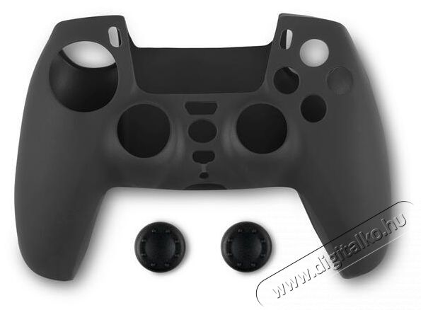 SPARTAN GEAR PS5 kontroller szilikon skin fekete + thumb grips Iroda &eacute;s sz&aacute;m&iacute;t&aacute;stechnika - Egy&eacute;b sz&aacute;m&iacute;t&aacute;stechnikai term&eacute;k - 498044
