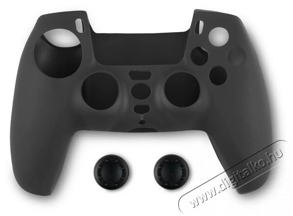 SPARTAN GEAR PS5 kontroller szilikon skin fekete + thumb grips Iroda &eacute;s sz&aacute;m&iacute;t&aacute;stechnika - Egy&eacute;b sz&aacute;m&iacute;t&aacute;stechnikai term&eacute;k - 498044