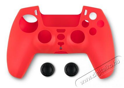 SPARTAN GEAR PS5 kontroller szilikon skin piros + thumb grips Iroda &eacute;s sz&aacute;m&iacute;t&aacute;stechnika - Egy&eacute;b sz&aacute;m&iacute;t&aacute;stechnikai term&eacute;k - 498000