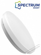SPECTRUMLED SpectrumLED Nymphea Spectrum Smart 36W/2700Lm/CCT+DIM/IP20 WiFi LED mennyezeti l&aacute;mpa H&aacute;ztart&aacute;s / Otthon / K&uuml;lt&eacute;r - Vil&aacute;g&iacute;t&aacute;s / elektromoss&aacute;g - Fali / mennyezeti l&aacute;mpa - 412348
