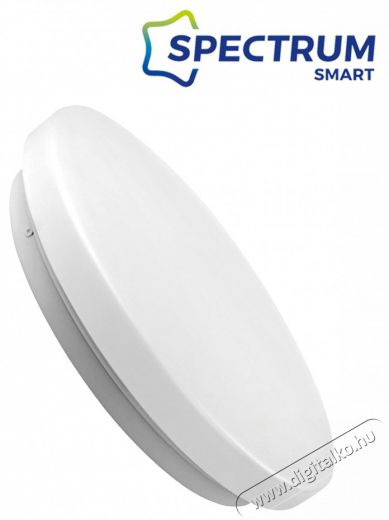 SPECTRUMLED SpectrumLED Nymphea Spectrum Smart 36W/2700Lm/CCT+DIM/IP20 WiFi LED mennyezeti l&aacute;mpa H&aacute;ztart&aacute;s / Otthon / K&uuml;lt&eacute;r - Vil&aacute;g&iacute;t&aacute;s / elektromoss&aacute;g - Fali / mennyezeti l&aacute;mpa - 412348