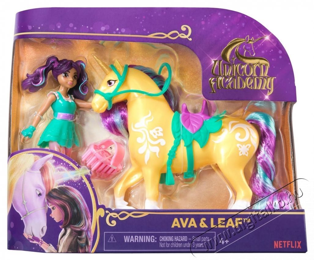 SPIN MASTER Unicorn Academy Ava &eacute;s Leaf H&aacute;ztart&aacute;s / Otthon / K&uuml;lt&eacute;r - J&aacute;t&eacute;k / Sport - J&aacute;t&eacute;kfigura - 532226