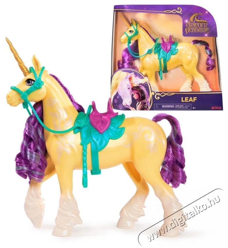 SPIN MASTER Unicorn Academy F&eacute;s&uuml;lhető unikornis - Leaf H&aacute;ztart&aacute;s / Otthon / K&uuml;lt&eacute;r - J&aacute;t&eacute;k / Sport - J&aacute;t&eacute;kfigura - 532242