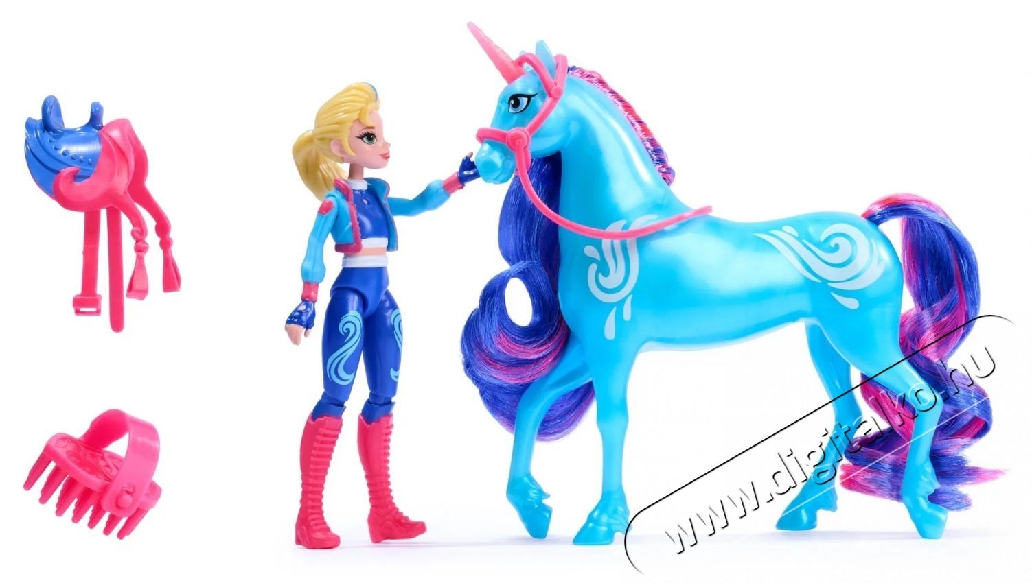 SPIN MASTER Unicorn Academy Isabel &eacute;s River H&aacute;ztart&aacute;s / Otthon / K&uuml;lt&eacute;r - J&aacute;t&eacute;k / Sport - J&aacute;t&eacute;kfigura - 532223