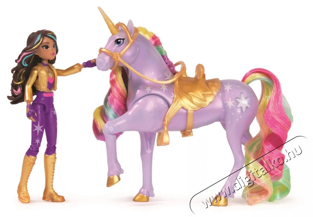 SPIN MASTER Unicorn Academy Wildstar vil&aacute;g&iacute;t&oacute; unikornis + Sophia figura H&aacute;ztart&aacute;s / Otthon / K&uuml;lt&eacute;r - J&aacute;t&eacute;k / Sport - J&aacute;t&eacute;kfigura - 532228