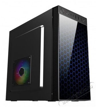 SPIRE SPM1415B Tricer 1415 fekete 420W mATX h&aacute;z Iroda &eacute;s sz&aacute;m&iacute;t&aacute;stechnika - Egy&eacute;b sz&aacute;m&iacute;t&aacute;stechnikai term&eacute;k - 460260