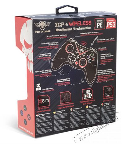 SPIRIT OF GAMER SOG-RFXGP VEZET&Eacute;K N&Eacute;LK&Uuml;LI GAMEPAD Iroda &eacute;s sz&aacute;m&iacute;t&aacute;stechnika - J&aacute;t&eacute;k konzol - Playstation 4 (PS4) konzol - 496509