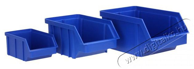 Stalflex BIN-S-B k&eacute;k sz&iacute;nű kis m&eacute;retű t&aacute;rol&oacute;doboz H&aacute;ztart&aacute;s / Otthon / K&uuml;lt&eacute;r - Lak&aacute;sfelszerel&eacute;s - T&aacute;rol&oacute; - 390669
