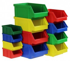 Stalflex BIN-S-B k&eacute;k sz&iacute;nű kis m&eacute;retű t&aacute;rol&oacute;doboz H&aacute;ztart&aacute;s / Otthon / K&uuml;lt&eacute;r - Lak&aacute;sfelszerel&eacute;s - T&aacute;rol&oacute; - 390669