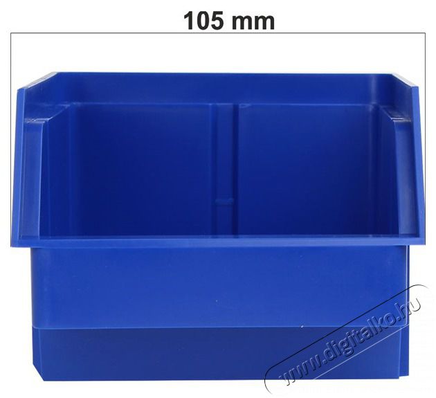 Stalflex BIN-S-B k&eacute;k sz&iacute;nű kis m&eacute;retű t&aacute;rol&oacute;doboz H&aacute;ztart&aacute;s / Otthon / K&uuml;lt&eacute;r - Lak&aacute;sfelszerel&eacute;s - T&aacute;rol&oacute; - 390669
