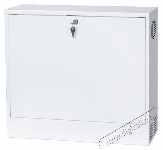 Stalflex CR19-2U-130-W 19" 2U 130 mm m&eacute;ly feh&eacute;r f&eacute;m ajt&oacute;s f&eacute;m szekr&eacute;ny H&aacute;ztart&aacute;s / Otthon / K&uuml;lt&eacute;r - Egy&eacute;b h&aacute;ztart&aacute;si term&eacute;k - 390652