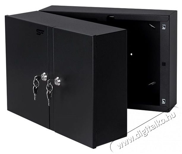 Stalflex PN2K-24D-3S-B fekete 2 kamr&aacute;s falra szerelhető &uuml;res optikai eloszt&oacute;doboz Iroda &eacute;s sz&aacute;m&iacute;t&aacute;stechnika - H&aacute;l&oacute;zat - H&aacute;l&oacute;zati kieg&eacute;sz&iacute;tő - 390673