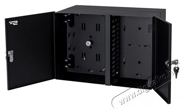 Stalflex PN2K-24D-3S-B fekete 2 kamr&aacute;s falra szerelhető &uuml;res optikai eloszt&oacute;doboz Iroda &eacute;s sz&aacute;m&iacute;t&aacute;stechnika - H&aacute;l&oacute;zat - H&aacute;l&oacute;zati kieg&eacute;sz&iacute;tő - 390673