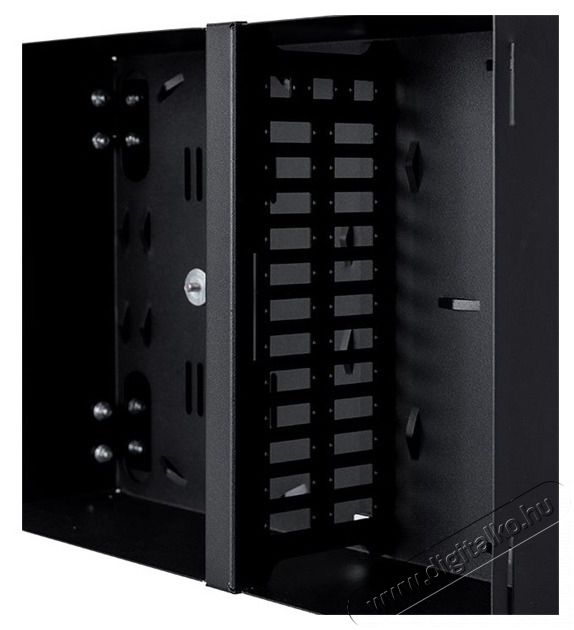 Stalflex PN2K-24D-3S-B fekete 2 kamr&aacute;s falra szerelhető &uuml;res optikai eloszt&oacute;doboz Iroda &eacute;s sz&aacute;m&iacute;t&aacute;stechnika - H&aacute;l&oacute;zat - H&aacute;l&oacute;zati kieg&eacute;sz&iacute;tő - 390673