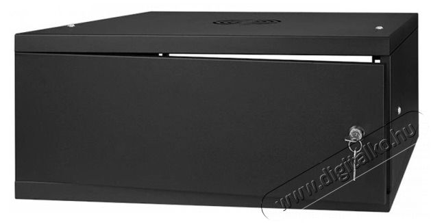 Stalflex RC19-4U-450MB 19" 4U 450 mm m&eacute;ly lapra szerelt f&eacute;m ajt&oacute;s fali rack szekr&eacute;ny - fekete Iroda &eacute;s sz&aacute;m&iacute;t&aacute;stechnika - H&aacute;l&oacute;zat - H&aacute;l&oacute;zati kieg&eacute;sz&iacute;tő - 390608