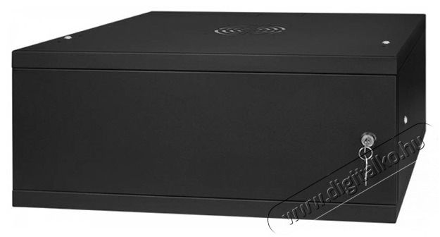 Stalflex RC19-4U-450MB 19" 4U 450 mm m&eacute;ly lapra szerelt f&eacute;m ajt&oacute;s fali rack szekr&eacute;ny - fekete Iroda &eacute;s sz&aacute;m&iacute;t&aacute;stechnika - H&aacute;l&oacute;zat - H&aacute;l&oacute;zati kieg&eacute;sz&iacute;tő - 390608