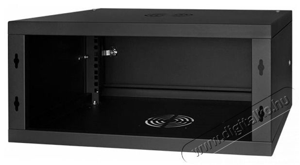 Stalflex RC19-4U-450MB 19" 4U 450 mm m&eacute;ly lapra szerelt f&eacute;m ajt&oacute;s fali rack szekr&eacute;ny - fekete Iroda &eacute;s sz&aacute;m&iacute;t&aacute;stechnika - H&aacute;l&oacute;zat - H&aacute;l&oacute;zati kieg&eacute;sz&iacute;tő - 390608