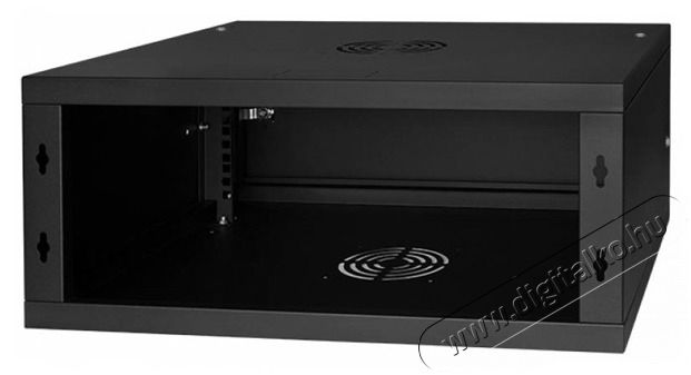 Stalflex RC19-4U-450MB 19" 4U 450 mm m&eacute;ly lapra szerelt f&eacute;m ajt&oacute;s fali rack szekr&eacute;ny - fekete Iroda &eacute;s sz&aacute;m&iacute;t&aacute;stechnika - H&aacute;l&oacute;zat - H&aacute;l&oacute;zati kieg&eacute;sz&iacute;tő - 390608