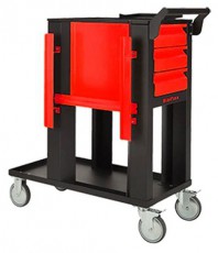Stalflex WT-3D-TIG-R 3 piros fi&oacute;kos szerelőkocsi H&aacute;ztart&aacute;s / Otthon / K&uuml;lt&eacute;r - Szersz&aacute;m - Szersz&aacute;moskocsi - 395958