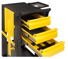 Stalflex WT-3D-TIG-Y 3 sárga fiókos szerelőkocsi Háztartás / Otthon / Kültér - Szerszám - Szerszámoskocsi - 395957