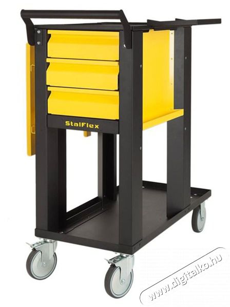 Stalflex WT-3D-TIG-Y 3 s&aacute;rga fi&oacute;kos szerelőkocsi H&aacute;ztart&aacute;s / Otthon / K&uuml;lt&eacute;r - Szersz&aacute;m - Szersz&aacute;moskocsi - 395957