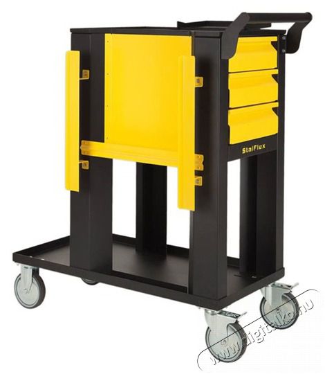 Stalflex WT-3D-TIG-Y 3 s&aacute;rga fi&oacute;kos szerelőkocsi H&aacute;ztart&aacute;s / Otthon / K&uuml;lt&eacute;r - Szersz&aacute;m - Szersz&aacute;moskocsi - 395957
