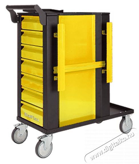 Stalflex WT-7D-TIG-Y 7 fi&oacute;kos s&aacute;rga szerelőkocsi H&aacute;ztart&aacute;s / Otthon / K&uuml;lt&eacute;r - Szersz&aacute;m - Szersz&aacute;moskocsi - 395959