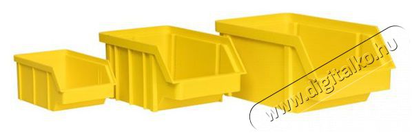 Stalflex BIN-S-Y s&aacute;rga sz&iacute;nű kis m&eacute;retű t&aacute;rol&oacute;doboz H&aacute;ztart&aacute;s / Otthon / K&uuml;lt&eacute;r - Lak&aacute;sfelszerel&eacute;s - T&aacute;rol&oacute; - 390670