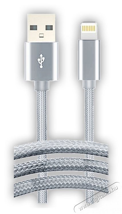 Stansson 0,5m Lightning fonott k&aacute;bel Mobil / Kommunik&aacute;ci&oacute; / Smart - Mobiltelefon kieg&eacute;sz&iacute;tő / tok - K&aacute;bel / &aacute;talak&iacute;t&oacute; - 387975