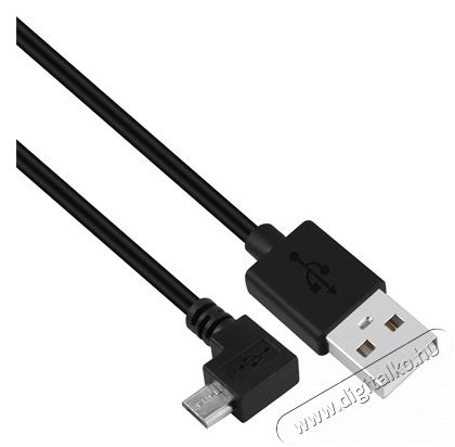 Stansson 2m 90&deg;-os micro USB 2.0 k&aacute;bel Tv kieg&eacute;sz&iacute;tők - K&aacute;bel / csatlakoz&oacute; - USB k&aacute;bel - 404650
