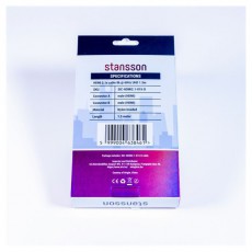 Stansson 1,5m HDMI 2.1 k&aacute;bel Tv kieg&eacute;sz&iacute;tők - K&aacute;bel / csatlakoz&oacute; - Hdmi k&aacute;bel - 499968