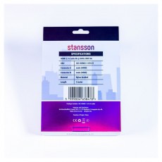 Stansson 3m HDMI 2.1 k&aacute;bel Tv kieg&eacute;sz&iacute;tők - K&aacute;bel / csatlakoz&oacute; - Hdmi k&aacute;bel - 499969