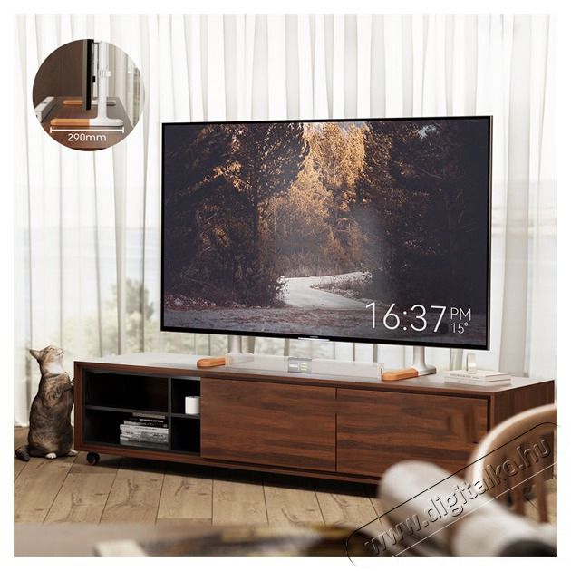 Stansson WM-4975 49"-75" asztali TV &aacute;llv&aacute;ny Tv kieg&eacute;sz&iacute;tők - Fali tart&oacute; / konzol - Tv asztal - 507191